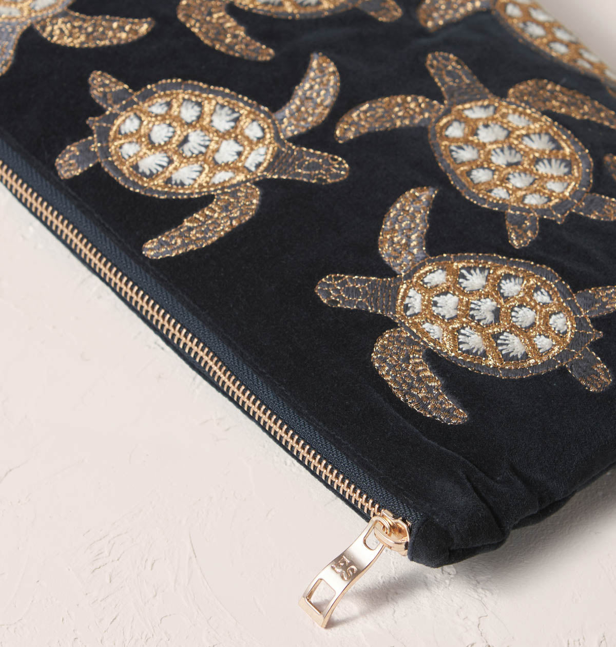 Turtle Conservation Everyday Pouch in Charcoal