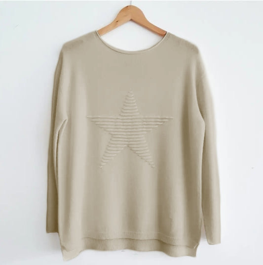 Stella Star Jumper Oatmeal