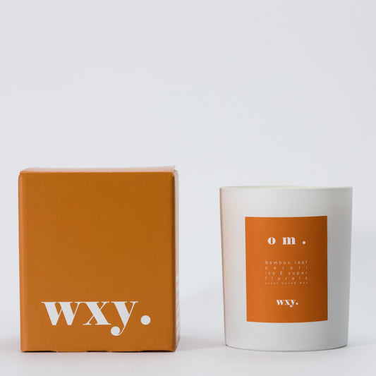 WXY. Om. Classic Candle