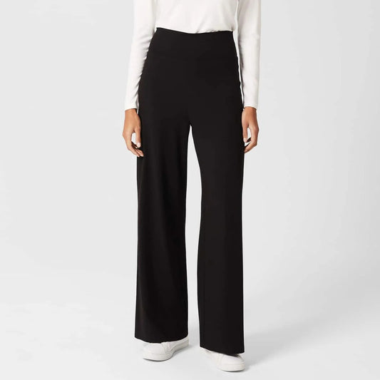 Arwen Wide Leg Black Trousers