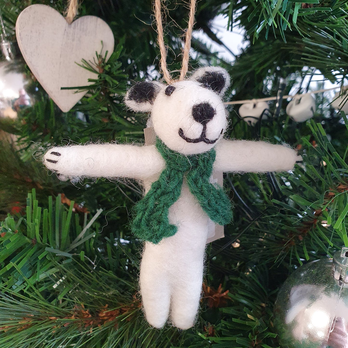 Peter the Polar Bear Hanging Decoration