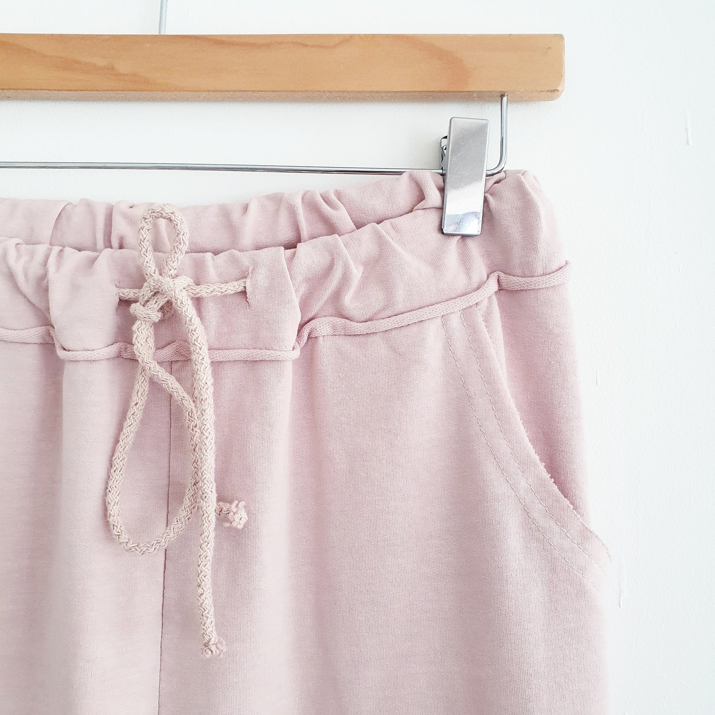 Cotton Lounge Pants in Pink
