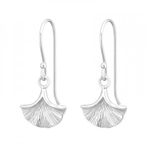 Ophelia Silver Fleur Drop Earrings