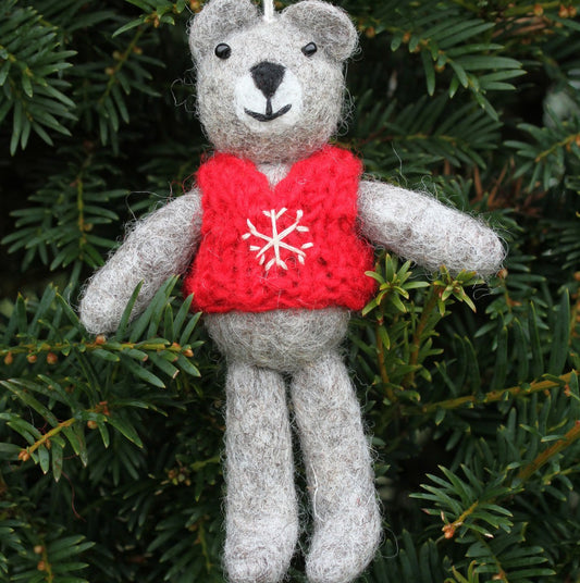 Winter Bear Hanging Decoration