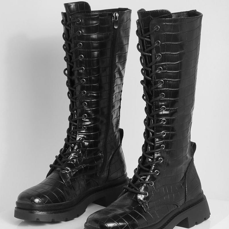 Lorna Lace Up Boots